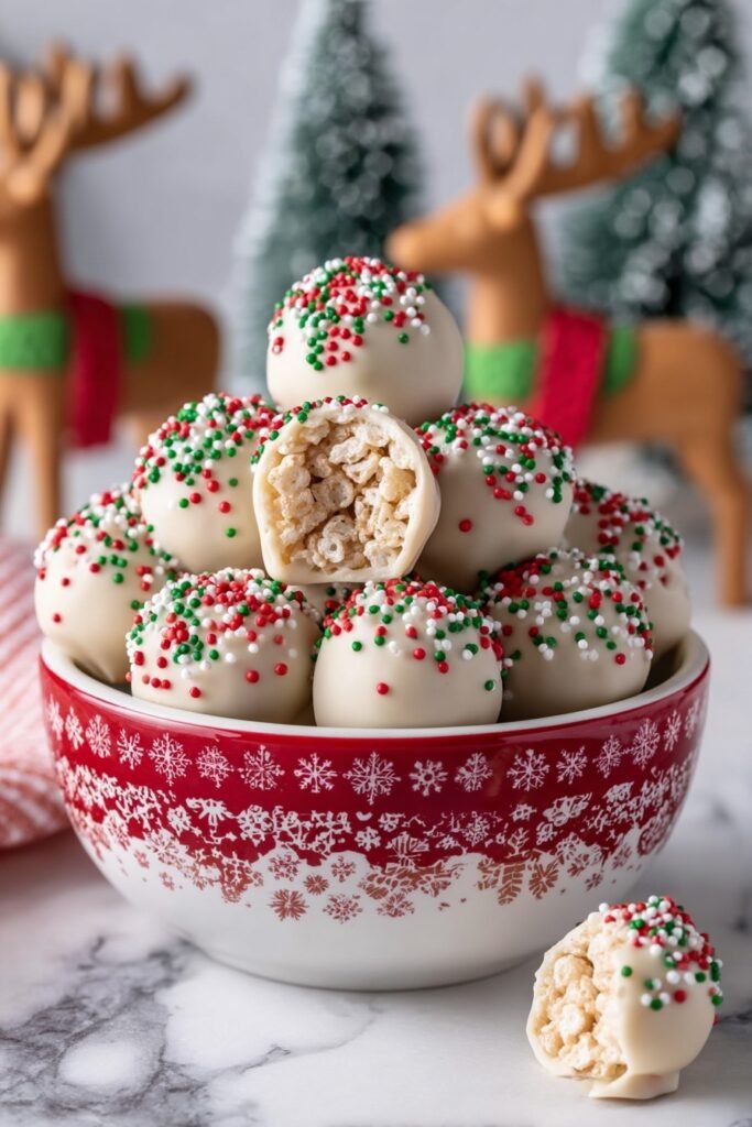 Christmas Rice Krispie Treats Recipe