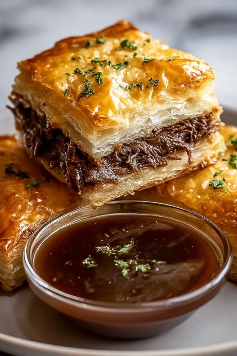 French Dip Squares Recipe