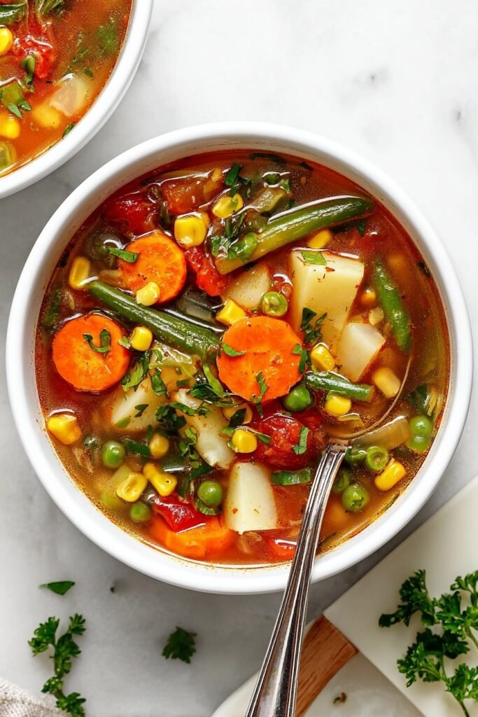 Easy Vegetable Soup Recipe